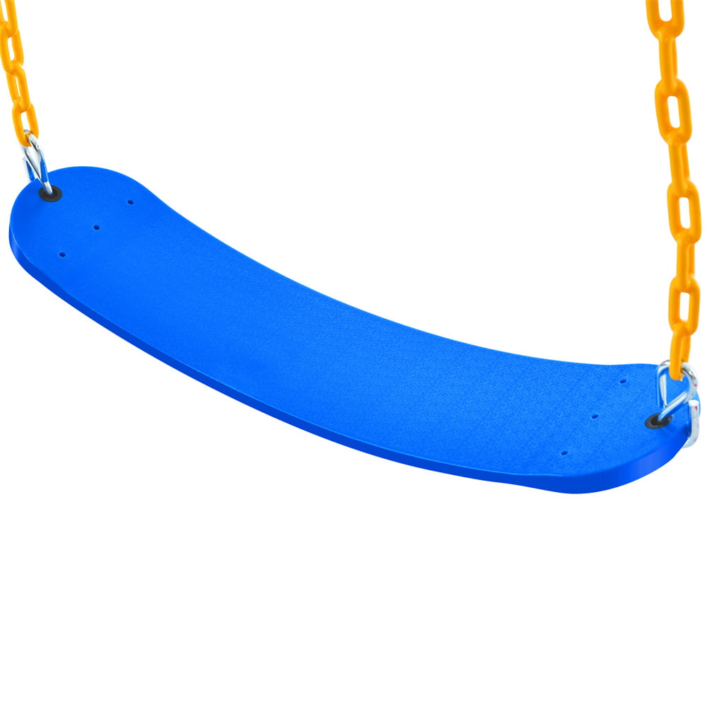 Ficcug 3 in 1 Metal Swing Sets for Kids with Climbing Ladder,Heavy Duty Swing Stand for Outside Backyard Playground